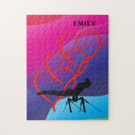 体操パズルパーソナライズされた! ジグソーパズル