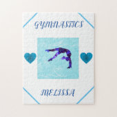 体操パズルパーソナライズされた。 ジグソーパズル (縦)