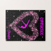 体操パズル パーソナライズされた ジグソーパズル (横)