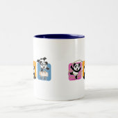 体操パンダ ツートーンマグカップ (中央)