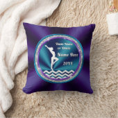 体操パーソナライズされたギフト体操ピロー クッション (ブランケット)