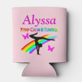 体操パーソナライズされたクーラーボックス 缶クーラー (裏面)