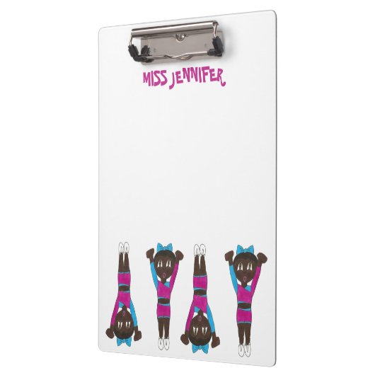 体操パーソナライズされたコーチDance Acro先生 クリップボード (左)