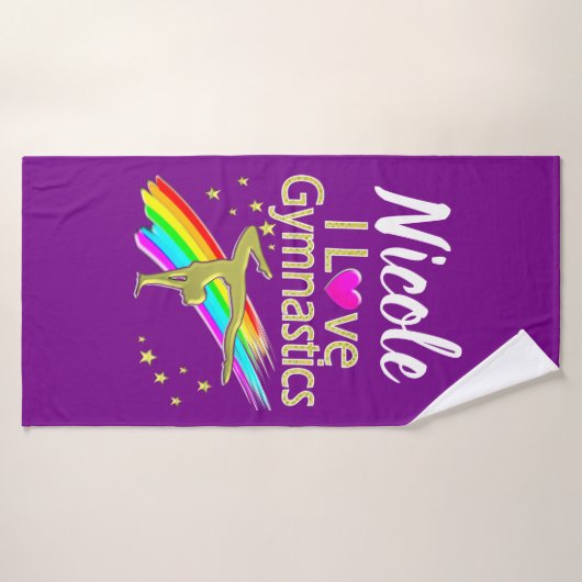 体操パーソナライズされたデザイン バスタオル (バスタオル)