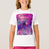 体操パーソナライズされたパーティーTシャツ Tシャツ (正面)