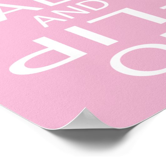 体操パーソナライズされたポスター ポスター (角)