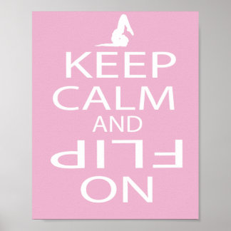 体操パーソナライズされたポスター ポスター