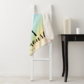 体操パーソナライズされたレインボーグラデーション シェルパブランケット (インサイチュ)