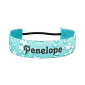 体操パーソナライズされた女子ノンヘスリップまたは滑ることッドバンド アスレチックヘッドバンド (正面)