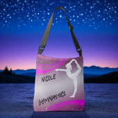 体操パーソナライズされた女 クロスボディバッグ