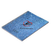 体操パーソナライズされた手帳 ノートブック (左側)