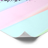 体操パーソナライズされた生活ポスター ポスター (角)