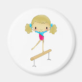 体操パーソナライズされた用の贈与及び附属品 マグネット (正面)