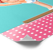 体操パーソナライズされた用ギフト ポスター (角)