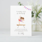 体操パーティーサンキューカード サンキューカード (スタンド正面)