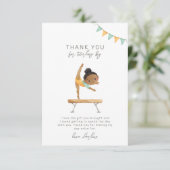 体操パーティーサンキューカード サンキューカード (スタンド正面)