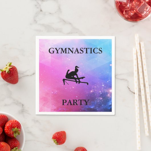 体操パーティーナプキン スタンダードカクテルナプキン (インサイチュ)