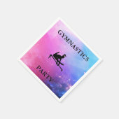 体操パーティーナプキン スタンダードカクテルナプキン (角)