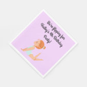 体操パーティーパーソナライズされたナプキン スタンダードランチョンナプキン (角)