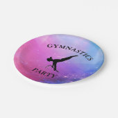 体操パーティープレート ペーパープレート (アングル)