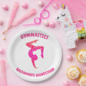 体操パーティー紙プレート。紙プレート ペーパープレート (パーティー)
