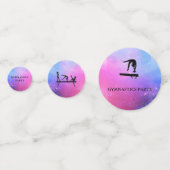 体操パーティー紙吹雪（1パックあたり60個） コンフェッティ (正面)