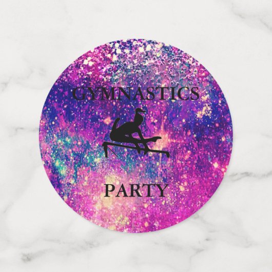 体操パーティー コンフェッティ (ミディアム裏面)