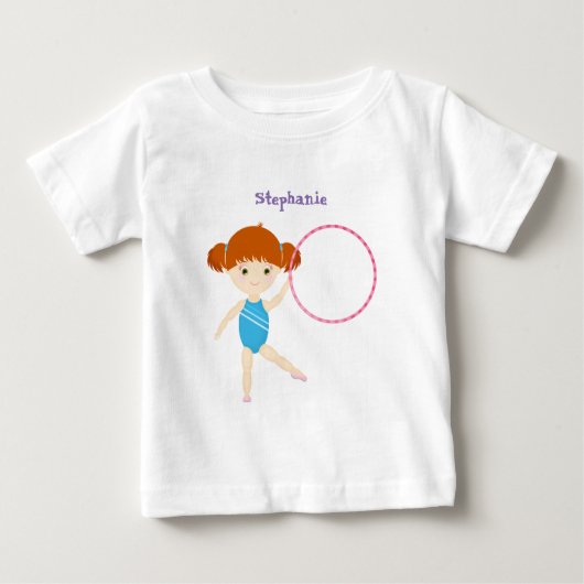 体操パーティー ベビーTシャツ (正面)