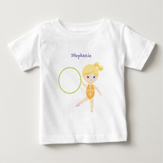 体操パーティー ベビーTシャツ (正面)