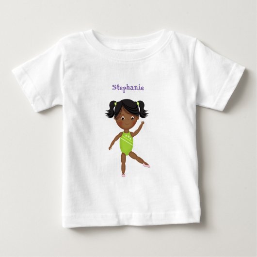 体操パーティー ベビーTシャツ (正面)
