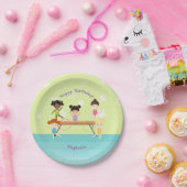 体操パーティー ペーパープレート (パーティー)