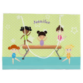 体操パーティー ラージペーパーバッグ (裏面)