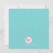 体操パーティー 招待状 (裏面)