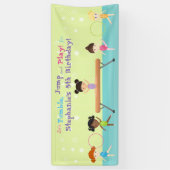 体操パーティー 横断幕 (縦)