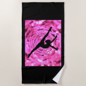 体操ビーチタオル ビーチタオル (正面)