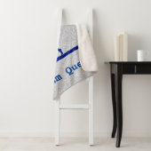 体操ビームクイーンブルー/シルバーシェルパブランケット シェルパブランケット (インサイチュ)