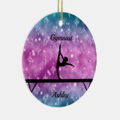 体操ビームグラム セラミックオーナメント (右)