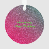 体操ビームスイカきらめき オーナメント (裏面)