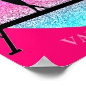 体操ビームスパークルハート ポスター (角)