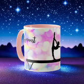 体操ビーム《写真》ぼけ味マグカップ体操選手の名前 マグカップ