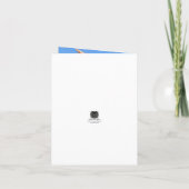 体操ピンクの金ゴールドスターズガールフォトバースデーパーティー 招待状 (裏面)