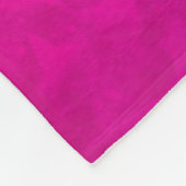 体操ピンク、シルバー、グリッターカスタム写真/名前 フリースブランケット (角)