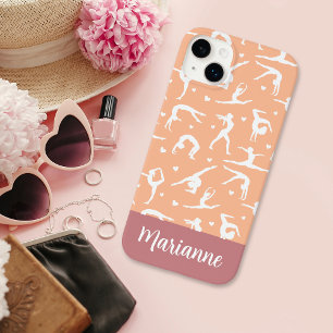 体操ピーチ名前をカスタムする 女の子らし Case-Mate iPhone 14 PLUSケース