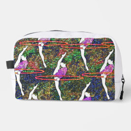 体操フラフープダンスカラフルパターンギフト ドップキット