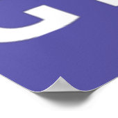 体操フラワーパワーハンドスタンド ポスター (角)