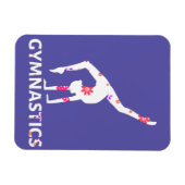 体操フラワーパワーハンドスタンド マグネット (横)