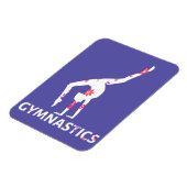 体操フラワーパワーハンドスタンド マグネット (左側)