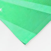 体操フリースブランケット。名前をカスタムする。 フリースブランケット (角)