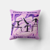 体操フロア、梁、ヴォールト、バーカスタム紫 クッション (裏面)