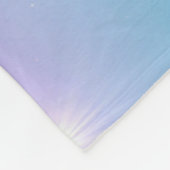 体操ブランケットパープルターコイズ フリースブランケット (角)